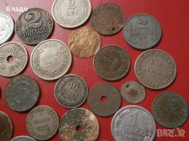 Лот стари чужди монети , снимка 5 - Нумизматика и бонистика - 42608037