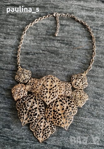 Три различни броя / Колие тип чокър - Филигран като дантела и други, снимка 2 - Колиета, медальони, синджири - 44157083