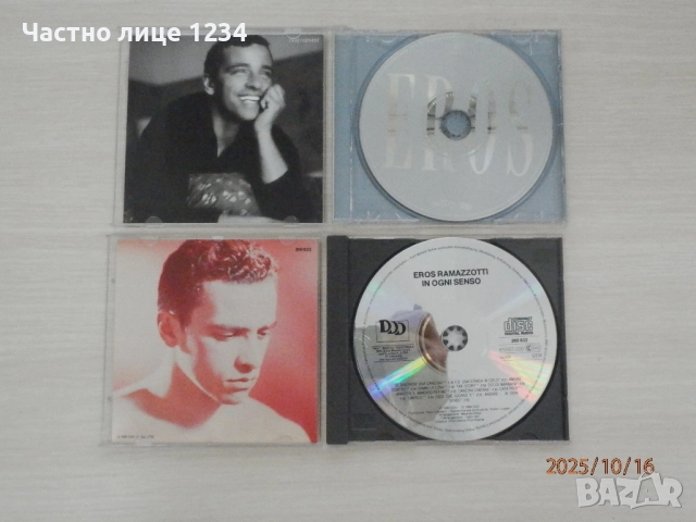 Eros Ramazzotti – E² - 2007 - 3CD / Eros / Tutte Storie / In Ogni Senso, снимка 3 - CD дискове - 48588366