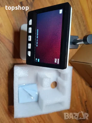 НОВ, тестван 4.3" цифров микроскоп SKYEAR с 1000x увеличение и 8 регулируеми LED светлини с SD и USB, снимка 8 - Друга електроника - 50542538