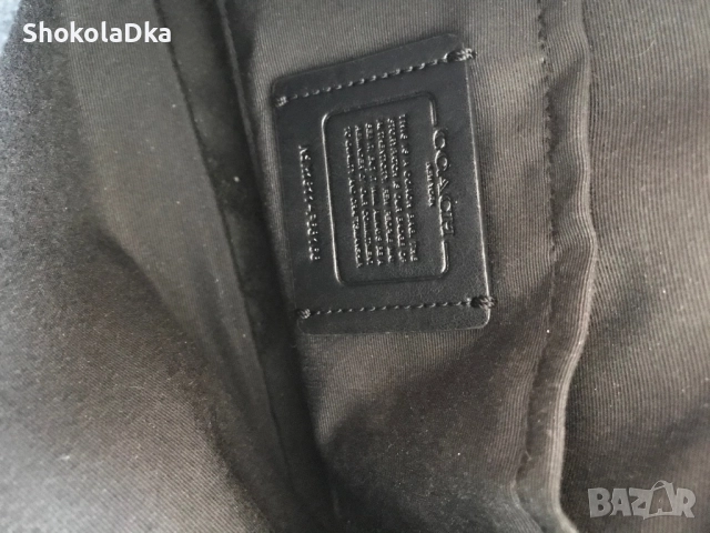 Оригинална чанта Coach, снимка 7 - Чанти - 51824191