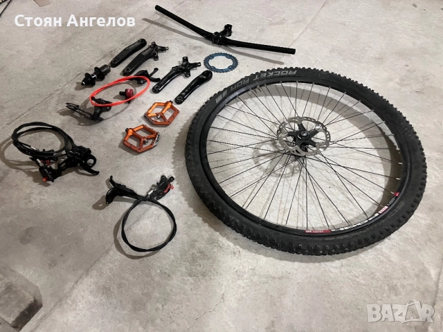 НАМАЛЕНИЕ НА ВСИЧКОВело части колело на части курбели капла спирачки, снимка 3 - Части за велосипеди - 52119647