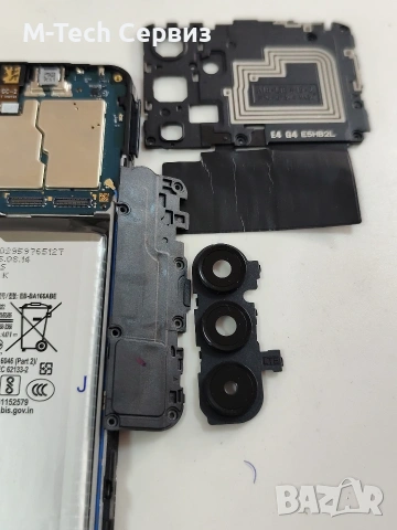 Samsung A16 A165F платка блок захранване батерия бутони слушалка звънец камера рамка сим заден капак, снимка 5 - Резервни части за телефони - 53617744