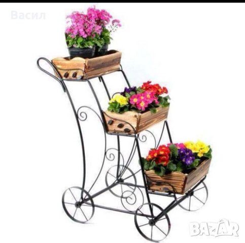 Цветарници колело, снимка 6 - Градински мебели, декорация  - 40421284