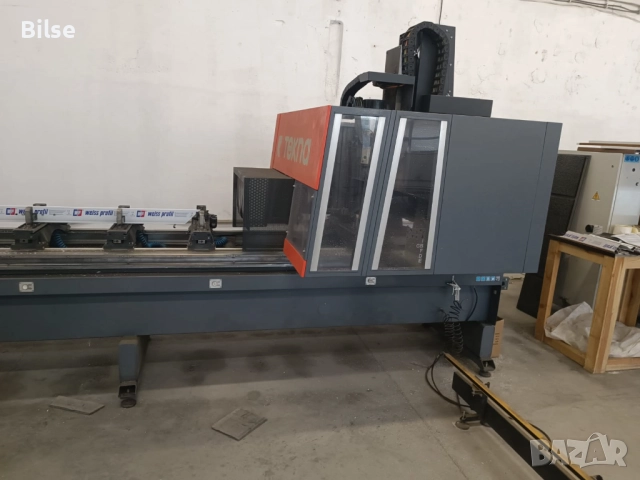 Център за обработка на ПВЦ и алуминиеви профили 4-осов Tekna, снимка 7 - Други машини и части - 52178906