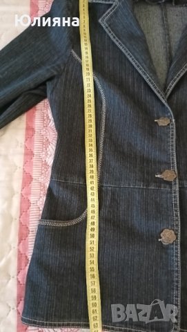 Дънково сако, снимка 5 - Сака - 42469446