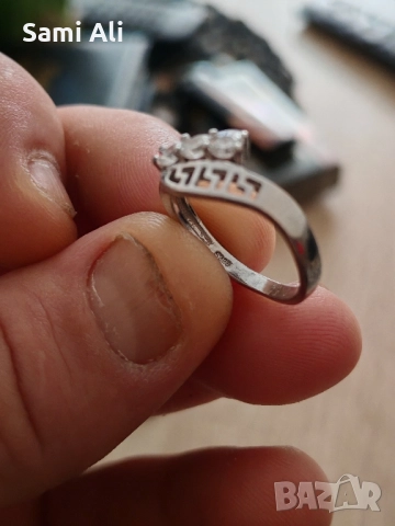 Продавам дамски сребро пръстен сребро ти идват Турция грама 10 лв, снимка 4 - Пръстени - 52176309