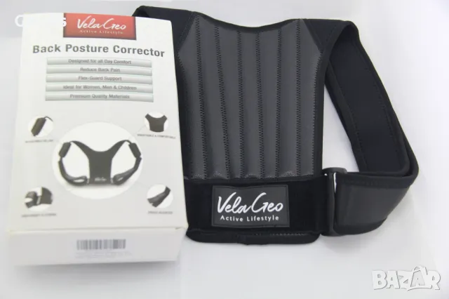 Ортопедичен Коректор на стойка коригиращ изгърбване VelaGeo на едро !, снимка 2 - Други спортове - 49433059