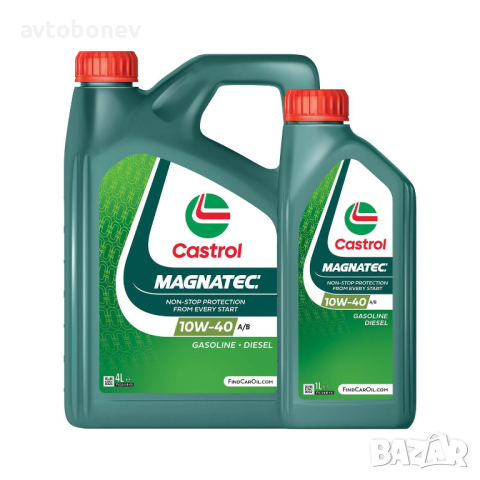 Двигателно масло CASTROL MAGNATEC 10W-40 A/B, снимка 2 - Части - 44712087