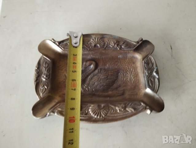 месингов пепелник, снимка 2 - Други ценни предмети - 41841341