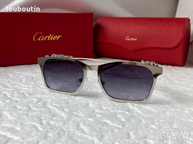 Cartier 2021 дамски слънчеви очила тип котка, снимка 5 - Слънчеви и диоптрични очила - 34665094