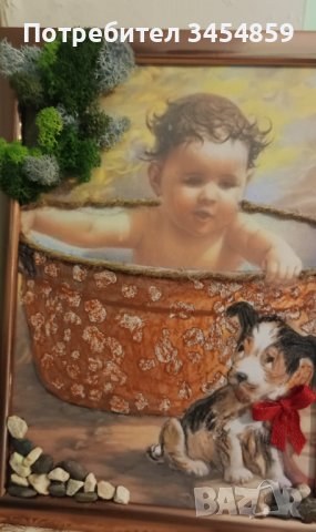 ЗД картини с декорация със скандинавски мъх , снимка 3 - Декорация за дома - 41776990