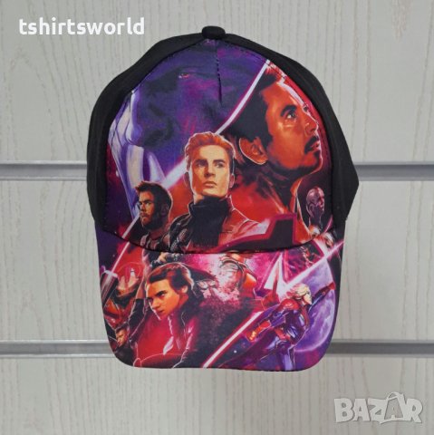 Нова детска шапка с козирка с героите от Отмъстителите