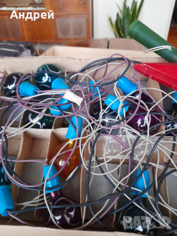 Стари лампи,лампички за елха #10, снимка 4 - Други ценни предмети - 44759580