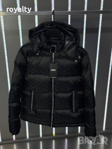 Hugo Boss Черно Мъжко Зимно Яке 