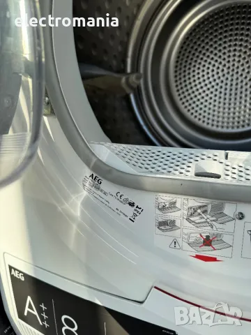 сушилня с термопомпа AEG Lavatherm 8000 Series AbsoluteCare System T8DEL863C 8кг, снимка 6 - Сушилни - 48600898