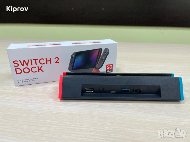 🎮 Antank S3 MAX Docking Station за Nintendo Switch 2 – Портативен TV Dock, снимка 2 - Други игри и конзоли - 53762687