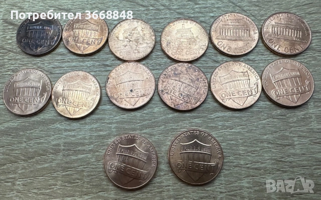 US Penny , снимка 6 - Нумизматика и бонистика - 53193010