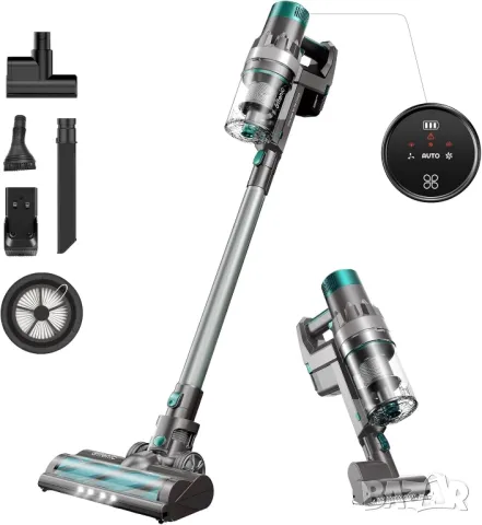Вертикална прахосмукачка Ultenic U11 със стойка и турбо четка 25000Pa