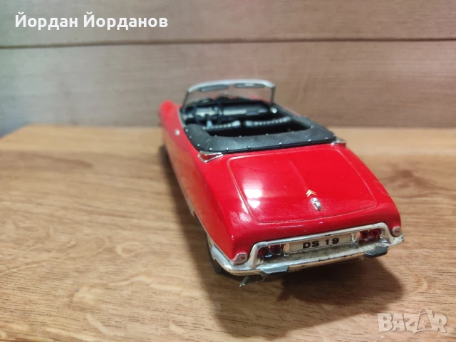1:24 Ситроен DS19 кабриолет,Уели, снимка 4 - Колекции - 51155159