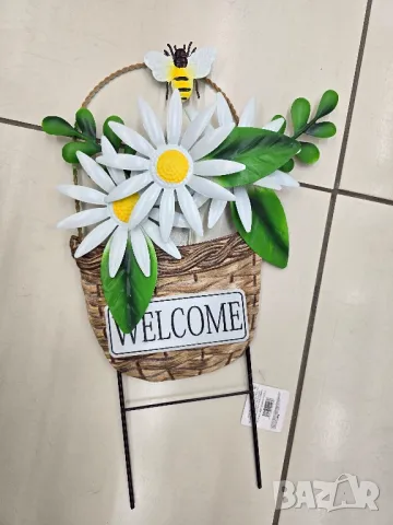 метални стикове декорация за градина