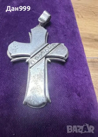 Страхотен сребърен кръст