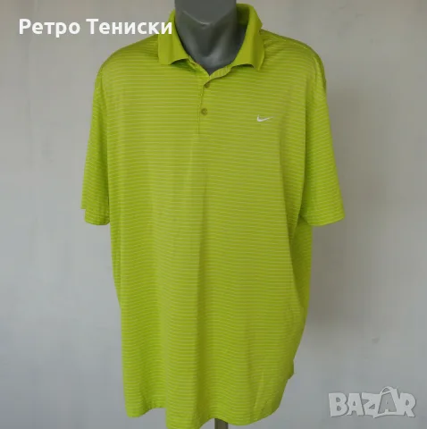 Поло тениска Nike — Мъже размер XXL Зелено