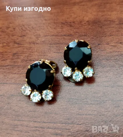 👉👉👉Красиви позлатени обеци👌👌👌, снимка 2 - Колиета, медальони, синджири - 48297363