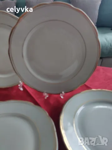Български порцеланови чинии Изида, снимка 2 - Чинии - 50158849