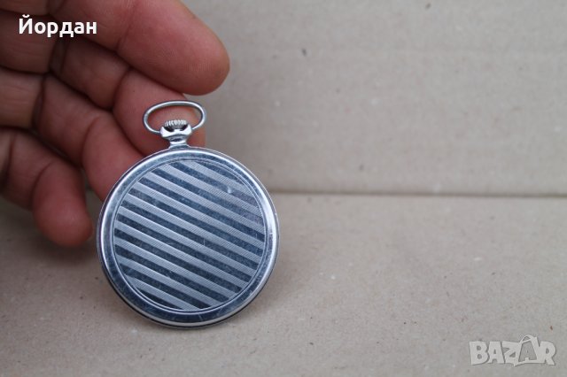 СССР джобен часовник ''Молния'', снимка 4 - Антикварни и старинни предмети - 38925501