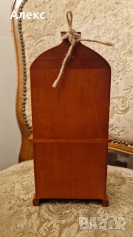 Старо дървено шкафче със сервиз– Играчка., снимка 6 - Колекции - 40063423