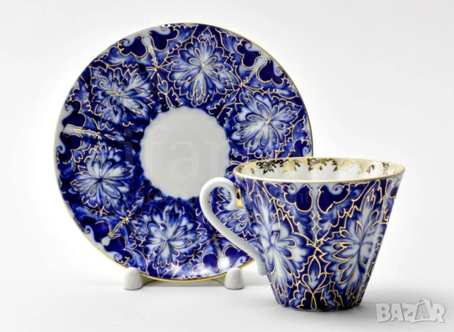 ЛФЗ   Чайна чаша с чинийка „Тетреви“