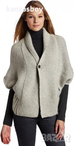 g-star cl erosion shrug knit wmn - страхотна дамска жилетка 