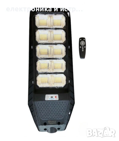 Много голяма соларна улична лампа 10 секции 1800w , снимка 2 - Соларни лампи - 53186648