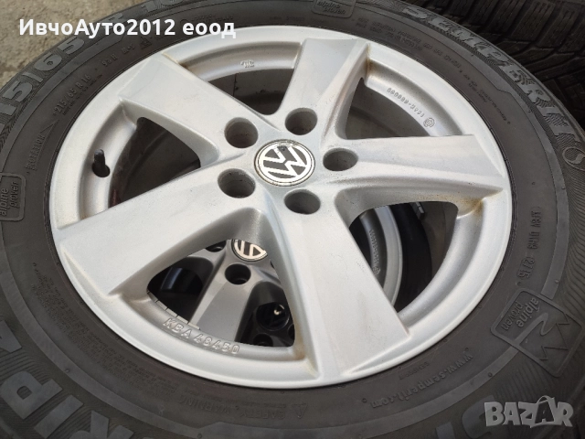 Алуминиеви джанти със зимни гуми vw tiguan 16, снимка 12 - Гуми и джанти - 51719682