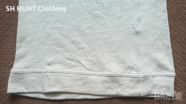 HELLY HANSEN 75106 Grey Lifa Base Layer 57% Merino Wool размер S работна термо блуза W4-550, снимка 7 - Блузи - 52025502