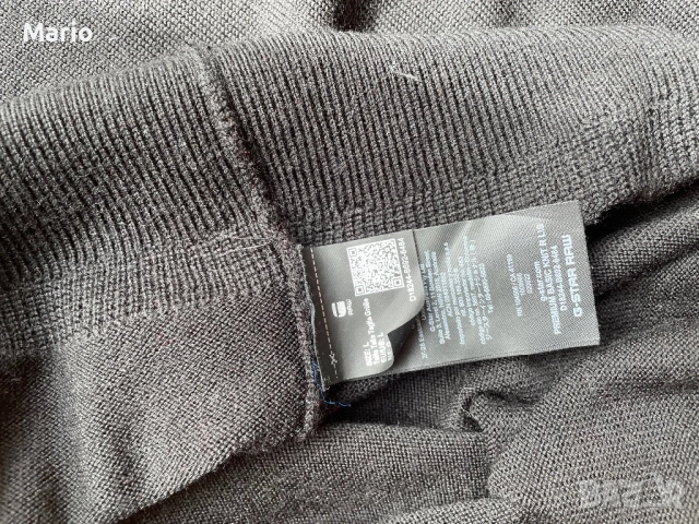 G-star мъжки вълнен пуловер L, снимка 7 - Пуловери - 51950922