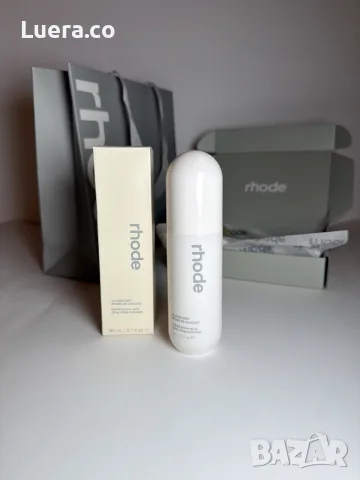 Rhode Glazing Mist оригинален хидратиращ спрей за лице Face Mist за сияйна glazed кожа от Hailey, снимка 4 - Козметика за лице - 56139039