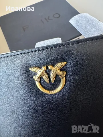 Дамско портмоне Pinko black, снимка 2 - Портфейли, портмонета - 48471523