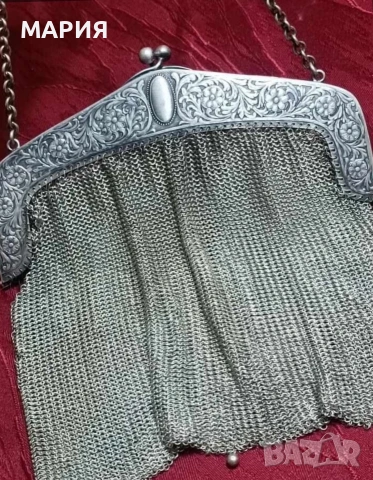 Невероятна дамска чанта 1900г , снимка 4 - Антикварни и старинни предмети - 53134918