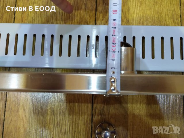 Сифон за баня стомана 80 см. / 10 см. Ново.., снимка 7 - ВИК - 34857289