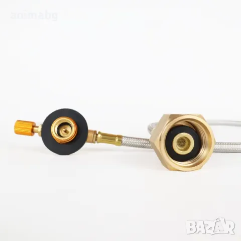 ANIMABG Адаптер за пълнене на газова бутилка, Адаптер за зареждане с газ, 60 ​​см, снимка 6 - Други - 48808616