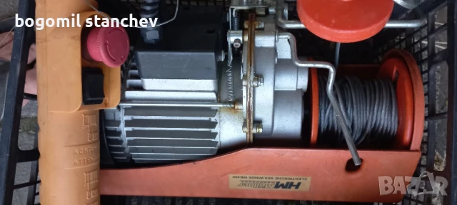 Телфер HM 750 W 400кг. , снимка 3 - Подемници - 50983724