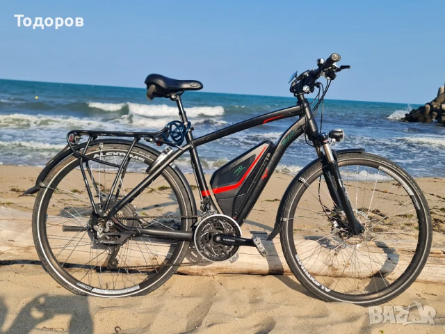 Електрически велосипед колело Flyer Panasonic 500 w 45 km/h, снимка 16 - Велосипеди - 50605402