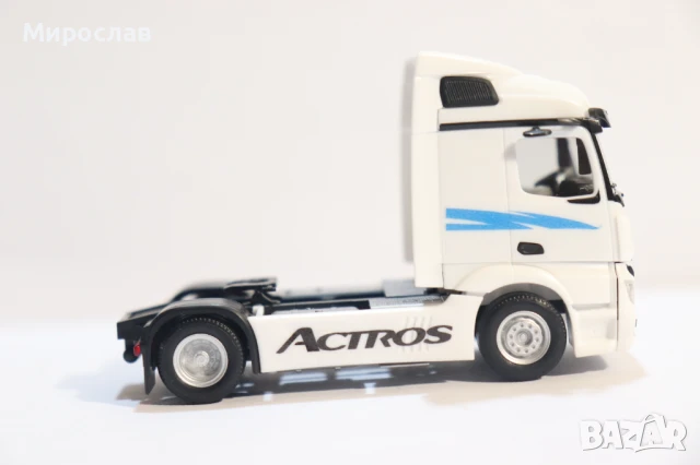 HERPА H0 1/87 MERCEDES ACTROS ВЛЕКАЧ КАМИОН МОДЕЛ, снимка 7 - Колекции - 50756292