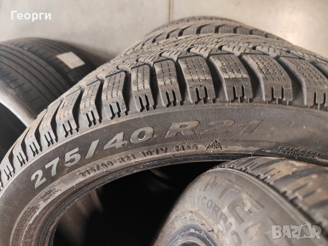 4бр.зимни гуми 275/40/21 Pirelli, снимка 4 - Гуми и джанти - 53744144