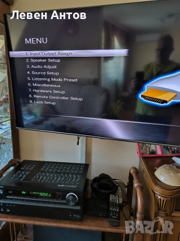 AV ресивър Onkyo TX-NR609, снимка 4 - Ресийвъри, усилватели, смесителни пултове - 53846454