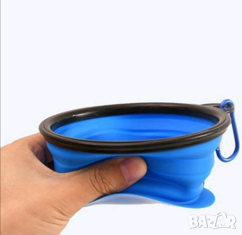 Преносима сгъваема купа за храна за куче или котка, снимка 5 - За кучета - 41918795