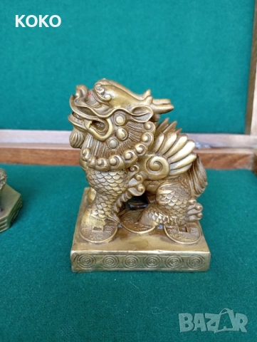 Китайски Фу Кучета ,и Китайска Трикрака Жаба , снимка 4 - Антикварни и старинни предмети - 51952776