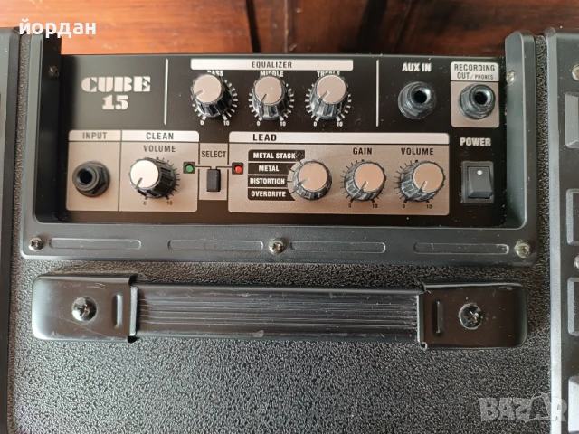 Roland cube 15. Китарен усилвател.кубе, снимка 2 - Китари - 50482871